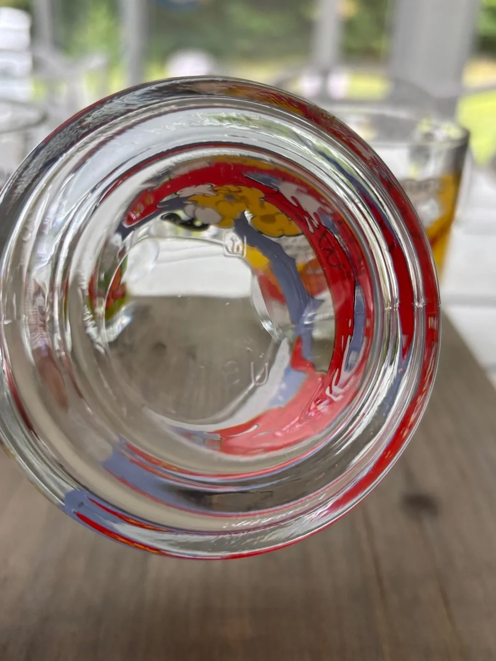 Garfield vintage glass